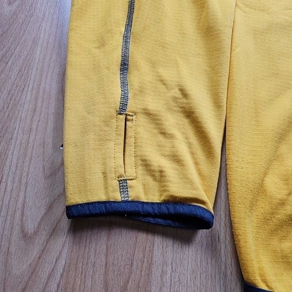 Eddie Bauer First Ascent Hoodie Mens‎ XL 1/2 Zip Free Heat Yellow Active Outdoor - Picture 7 of 13